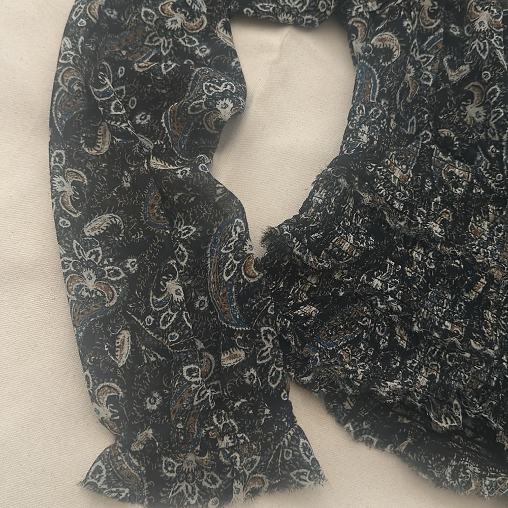 NWT Free People Lolita Top in Black Combo - Picture 5 of 16